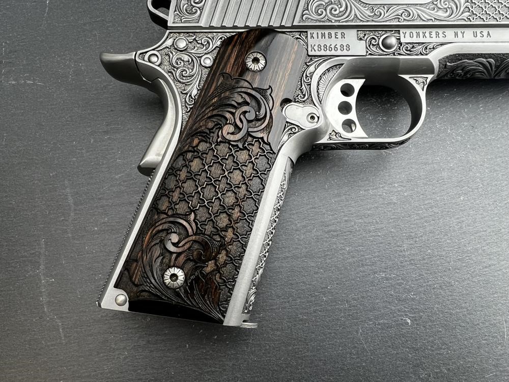 FACTORY 2ND - Kimber 1911 Custom Engraved Royal Chateau AAA by Altamont-img-12