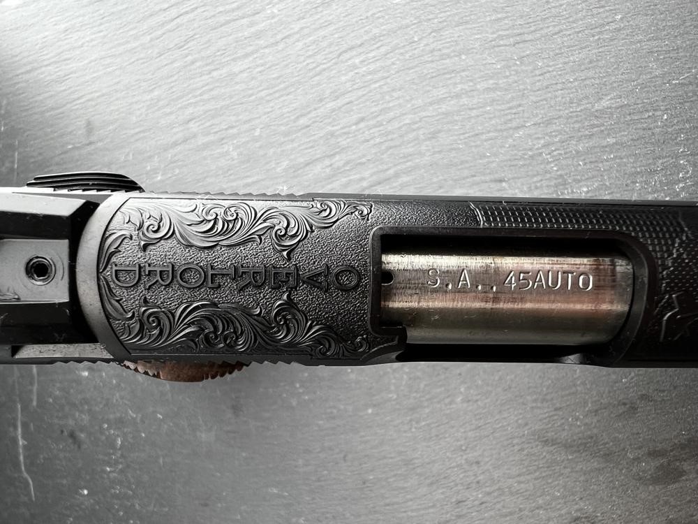 FACTORY 2ND - Springfield 1911 Custom Engraved D-Day Commemorative Altamont-img-12