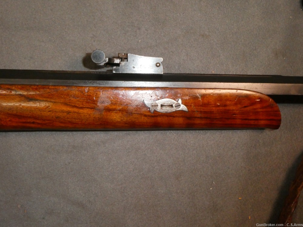 Very Fine Swiss Martini Style Schuetzen Rifle by H. Hatt, 7.5x55mm-img-4
