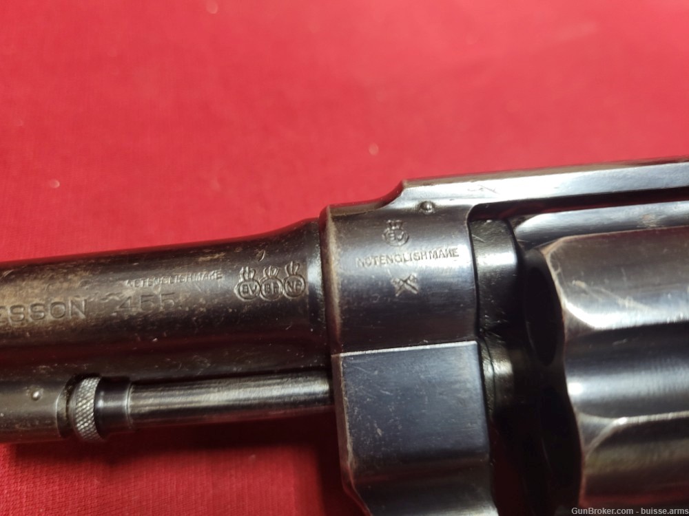 SMITH AND WESSON .455 HAND EJECTOR SECOND MODEL WW1-img-6
