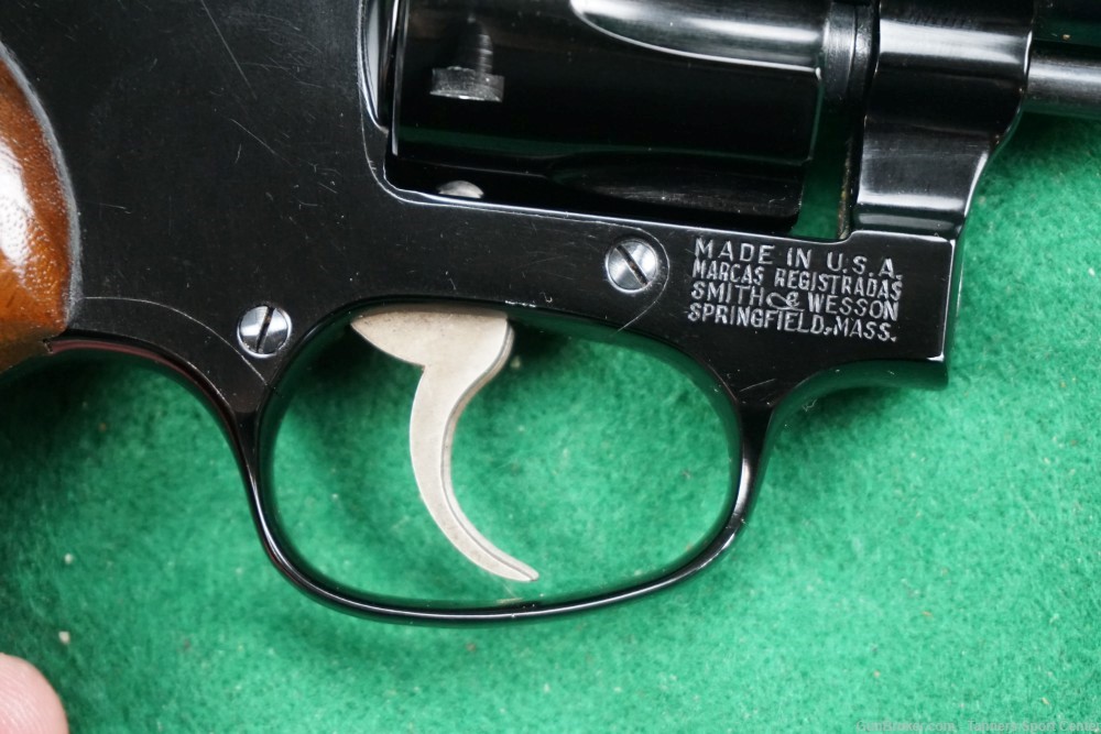 1971-73 S&W Smith 43 No dash 22/32 Kit Gun 22lr 3.5" 1¢ Start No Reserve-img-12