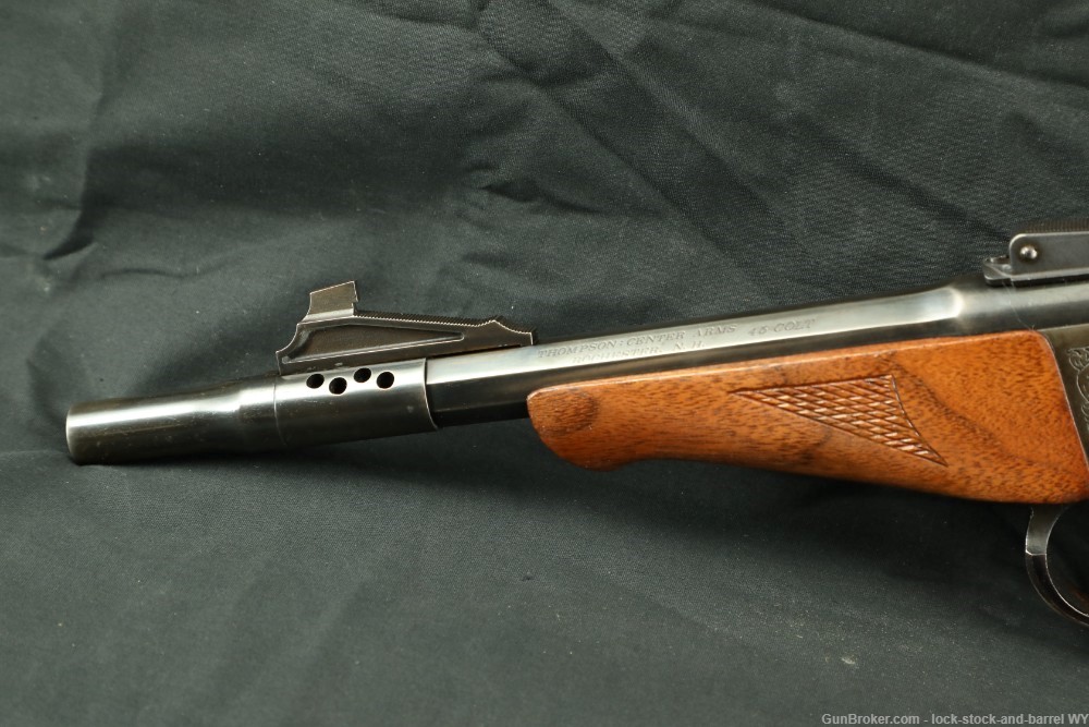 Thompson Center Contender W/ .45 Colt Ported Squeeze Bore 1969 C&R-img-5