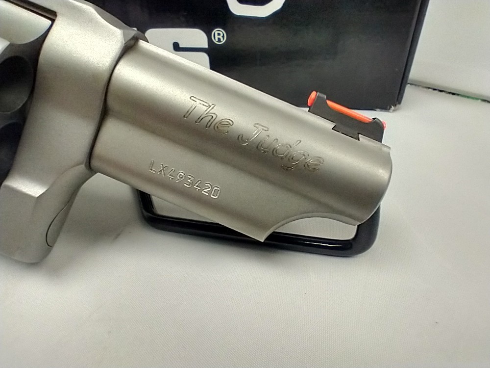 Taurus Judge 45Colt/410Mag 3" SS 5 Rounds 2-441039MAG USED VERY NICE-img-5
