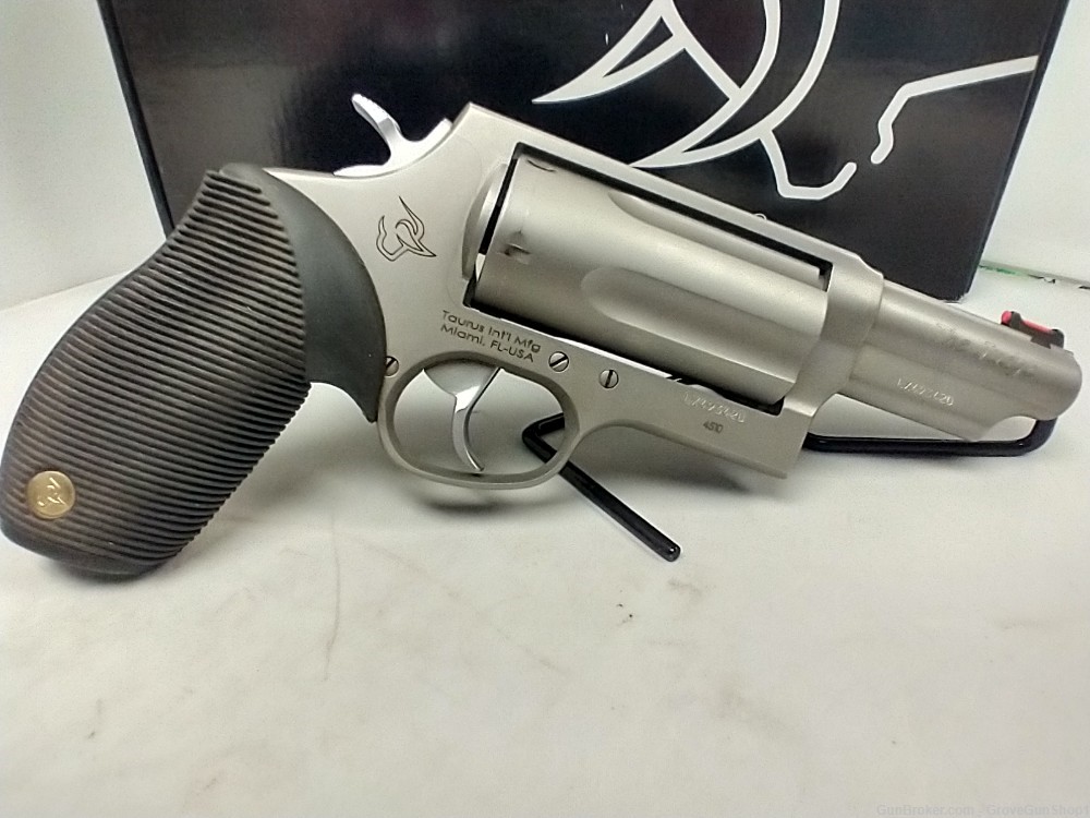 Taurus Judge 45Colt/410Mag 3" SS 5 Rounds 2-441039MAG USED VERY NICE-img-3