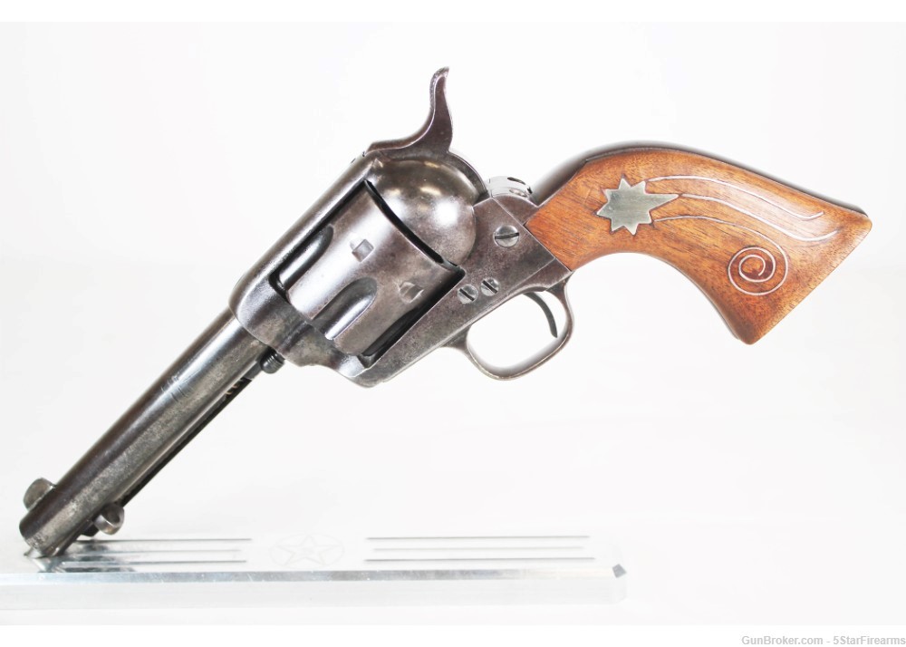 1880 1St Gen. COLT 4.875" SAA .45lc w/ Letter from COLT LAYAWAY AVILABLE!-img-1