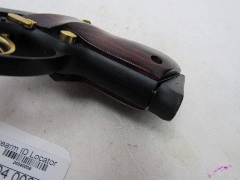 Rare Taurus PT-22 w/ Gold Accents Rosewood Grips in Box 2 mags 22LR-img-4