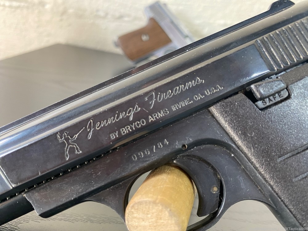 TWO Jennings Firearm pistols .380/.22LR-img-11