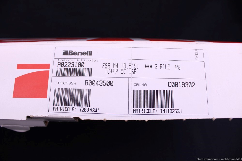 BENELLI M4 TACTICAL 12 GA 18.5" USMC COMBAT PROVEN FACTORY BOX GHOST RING-img-32