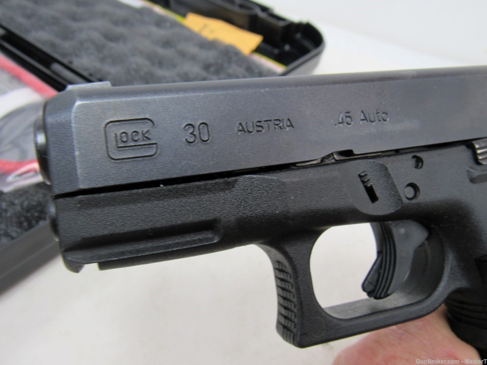 Glock 30 SF Gen 3 Night Sights 2 Mags Box & Accessories 45ACP No Resv-img-1