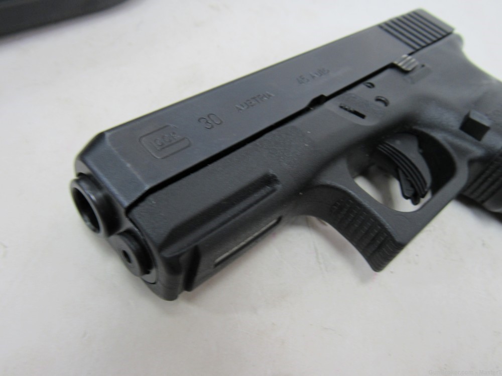 Glock 30 SF Gen 3 Night Sights 2 Mags Box & Accessories 45ACP No Resv-img-3