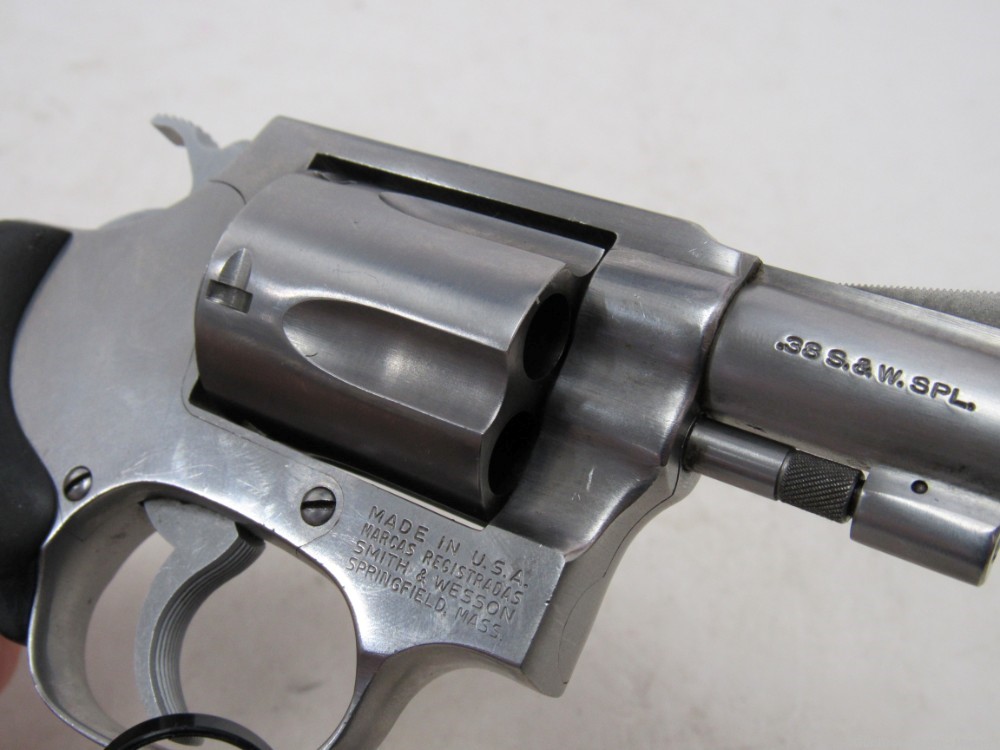 Smith & Wesson Model 60 Mfg 1983 Pre Lock Stainless 1 7/8”Brl 38 spl No Res-img-11