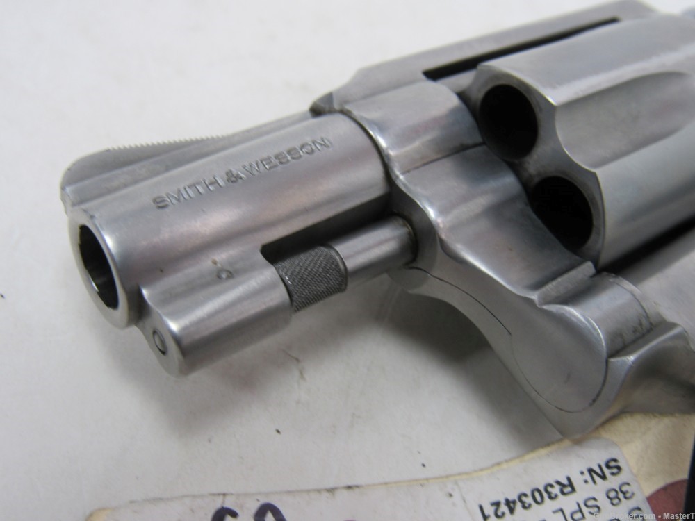 Smith & Wesson Model 60 Mfg 1983 Pre Lock Stainless 1 7/8”Brl 38 spl No Res-img-4