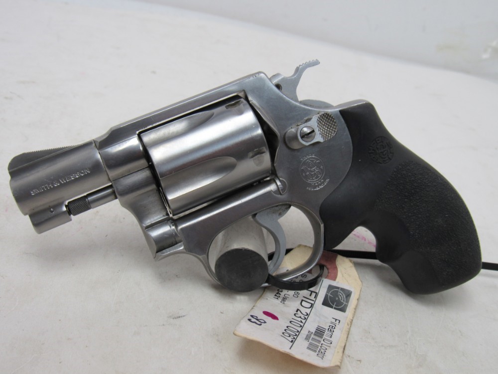 Smith & Wesson Model 60 Mfg 1983 Pre Lock Stainless 1 7/8”Brl 38 spl No Res-img-0