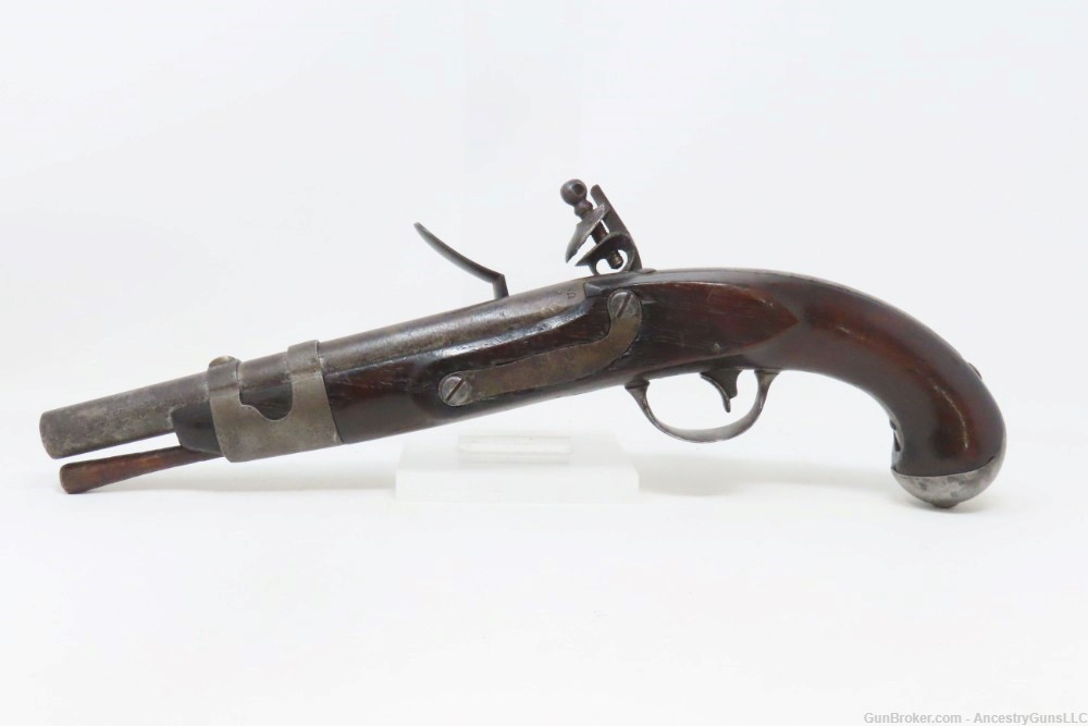 SIMEON NORTH Model 1816 .54 FLINTLOCK Pistol Mexican-American War   Antique-img-15