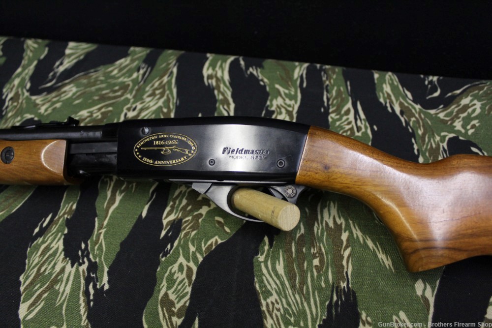 Remington 572 Fieldmaster 150th Anniversary Model Very Nice Shape-img-8