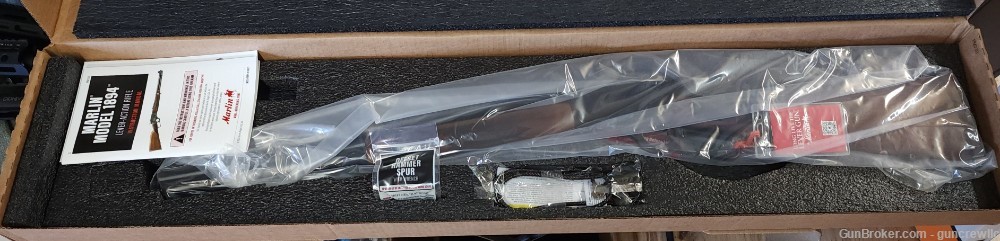 Marlin 1894 Classic Satin Blued 44Mag 44 Mag Magnum 10rd 70401 20" Layaway-img-2