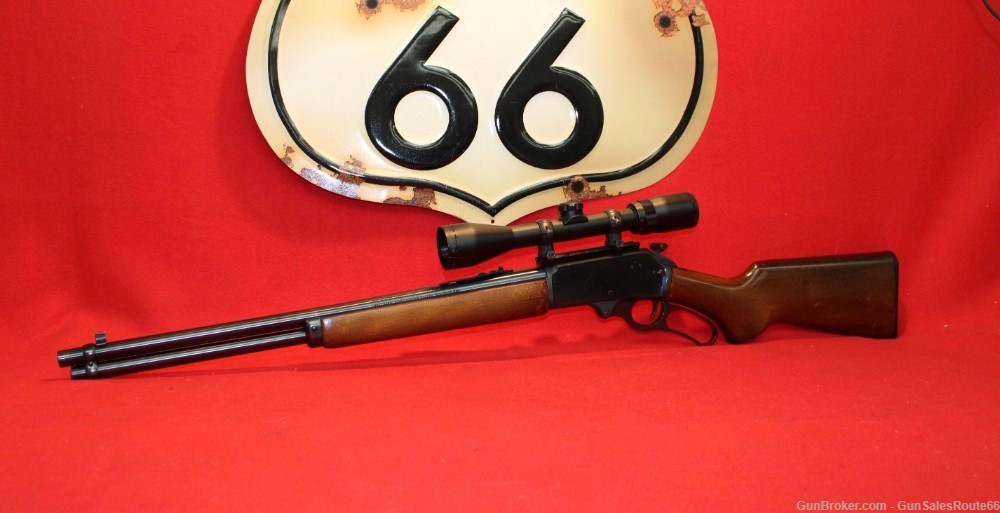 Marlin Model 30AS 30-30 Win Lever Action Rifle Bushnell Banner Scope -img-1