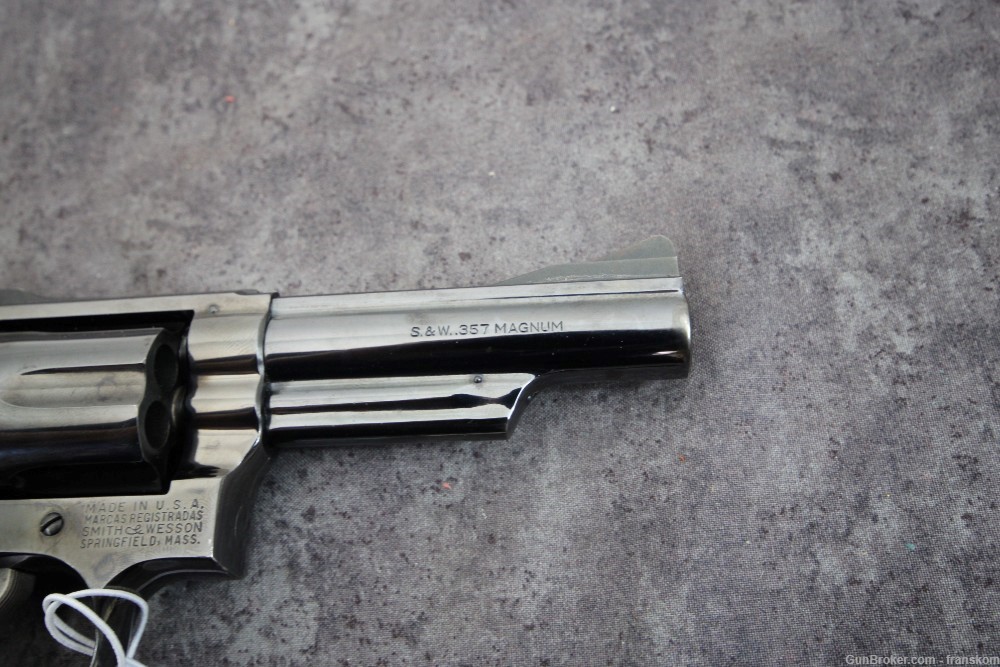 Smith & Wesson Model 19-2 in 357 Mag with 4" Pinned Barrel-img-3