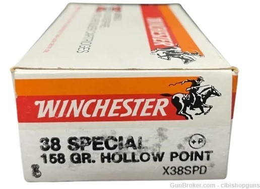 Winchester 38 special 158 grain hollow point Vintage ammo-img-0