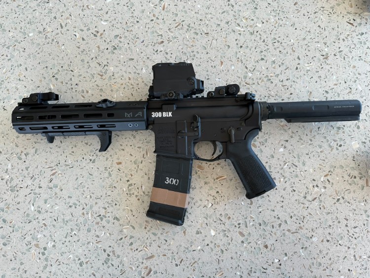 Daniel Defense Lower AR-15 Custom SBR NFA 300 Blackout-img-2