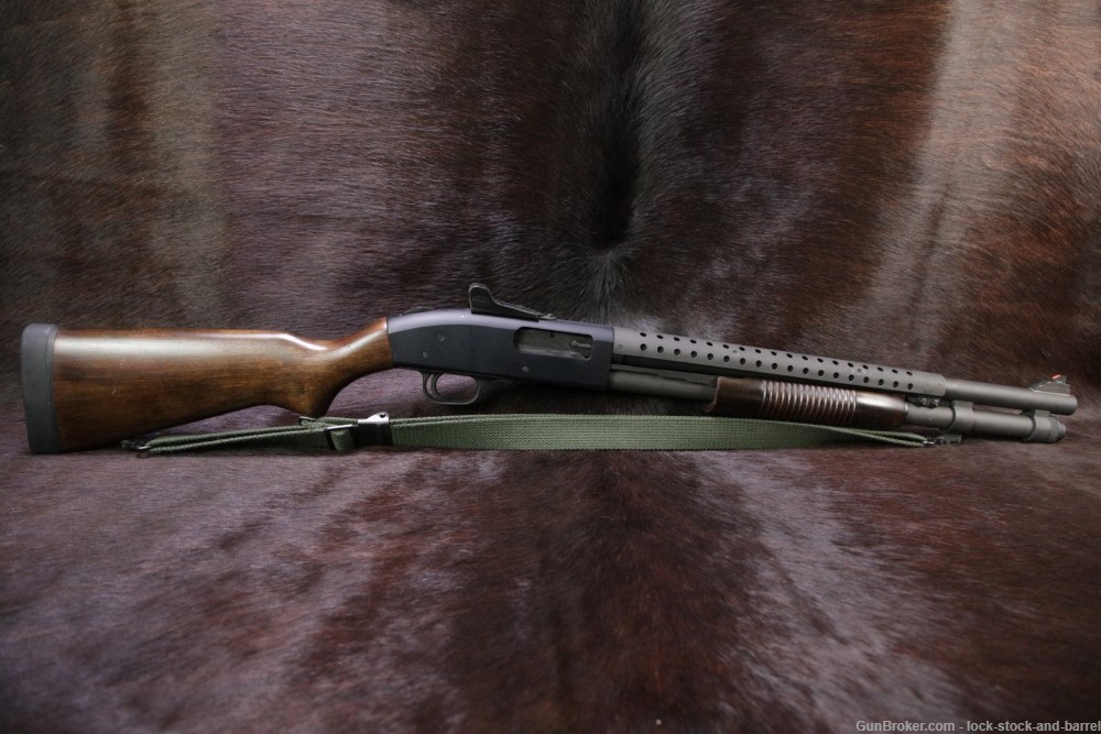 Mossberg Model 590A1 12 Gauge 21" Parkerized Pump Action Shotgun-img-7