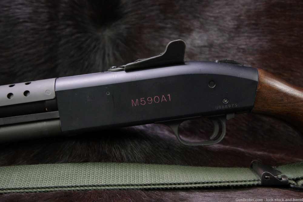 Mossberg Model 590A1 12 Gauge 21" Parkerized Pump Action Shotgun-img-10