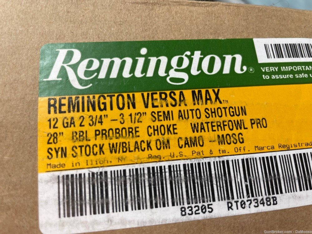 Remington Versa Max Waterfowl 12-GA / 28" Camo + Hard Case LNIB (gt)-img-29