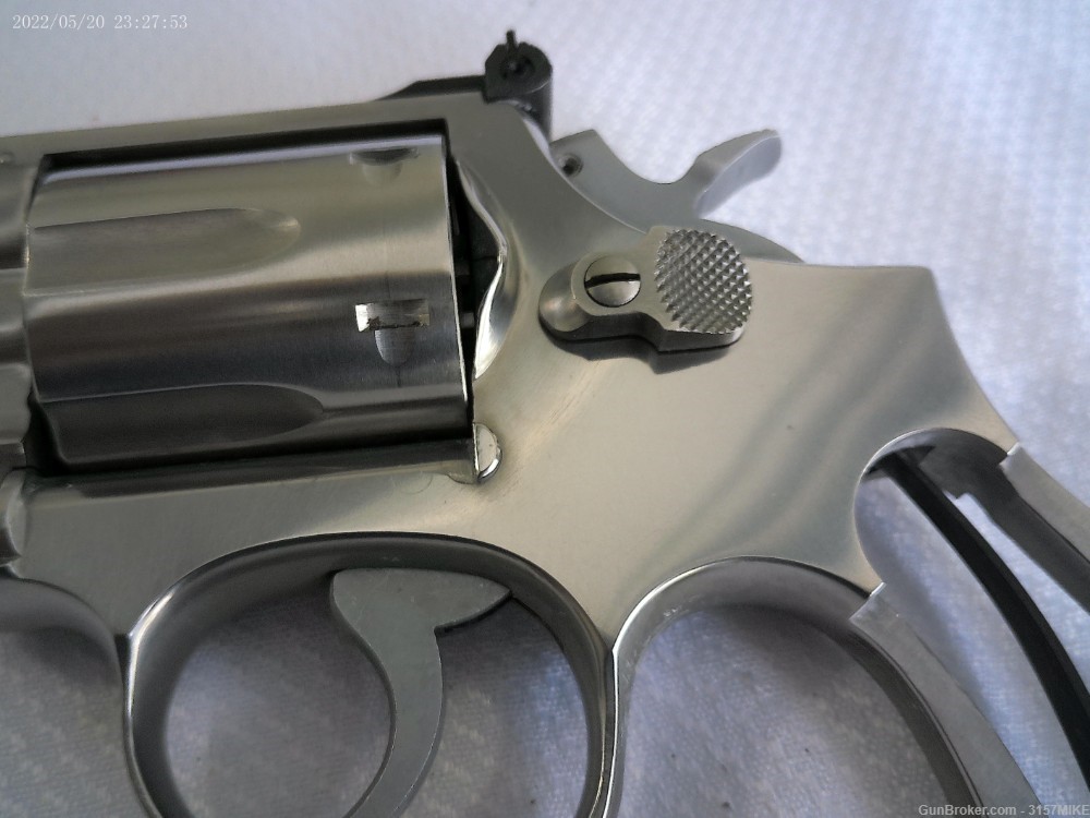 Smith & Wesson Model 66-1 Combat Magnum Stainless, .357 Mag, 4" Barrel-img-19