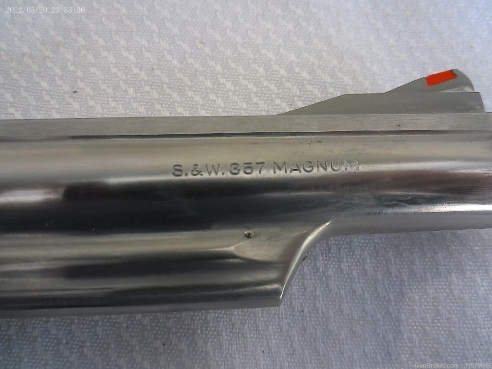 Smith & Wesson Model 66-1 Combat Magnum Stainless, .357 Mag, 4" Barrel-img-15