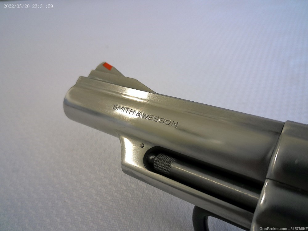 Smith & Wesson Model 66-1 Combat Magnum Stainless, .357 Mag, 4" Barrel-img-4