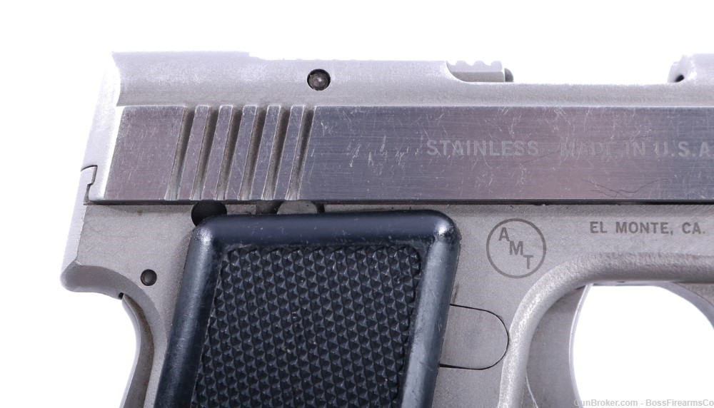 AMT Backup 9mm Kurz Semi-Auto Pistol 2.5" 8rd Stainless- Used (JFM)-img-7