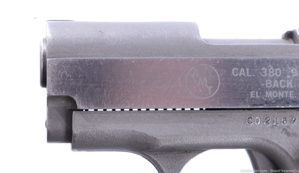 AMT Backup 9mm Kurz Semi-Auto Pistol 2.5" 8rd Stainless- Used (JFM)-img-2