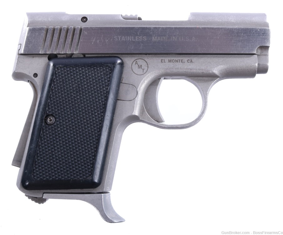 AMT Backup 9mm Kurz Semi-Auto Pistol 2.5" 8rd Stainless- Used (JFM)-img-6