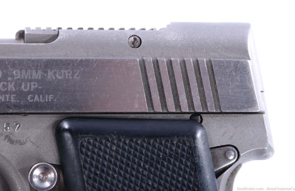 AMT Backup 9mm Kurz Semi-Auto Pistol 2.5" 8rd Stainless- Used (JFM)-img-3
