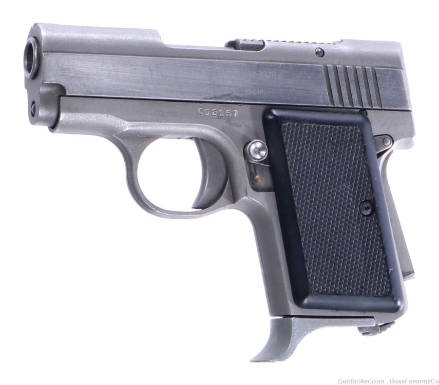 AMT Backup 9mm Kurz Semi-Auto Pistol 2.5" 8rd Stainless- Used (JFM)-img-0
