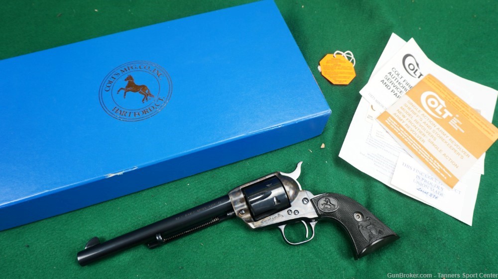 1996 3rd Gen Colt 1873 SAA P1870 45 45colt 7.5" No Reserve 1¢ Start-img-0