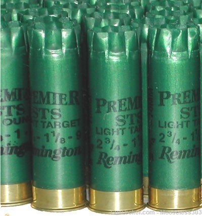 Remington Premier STS Green 12 Ga 2.75" Hulls  200 Count-img-1