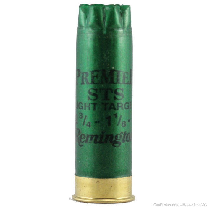 Remington Premier STS Green 12 Ga 2.75" Hulls  200 Count-img-0