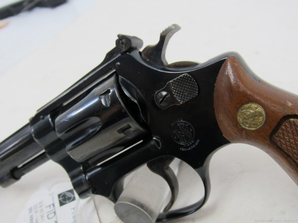 Smith & Wesson 34-1 w/4”Brl 22LR Mfg 1973 C&R ok $.01 Start No Reserve-img-3