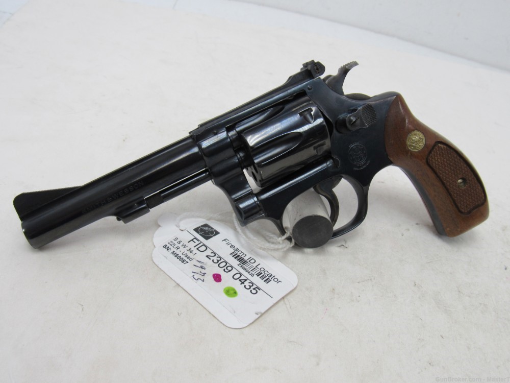 Smith & Wesson 34-1 w/4”Brl 22LR Mfg 1973 C&R ok $.01 Start No Reserve-img-0