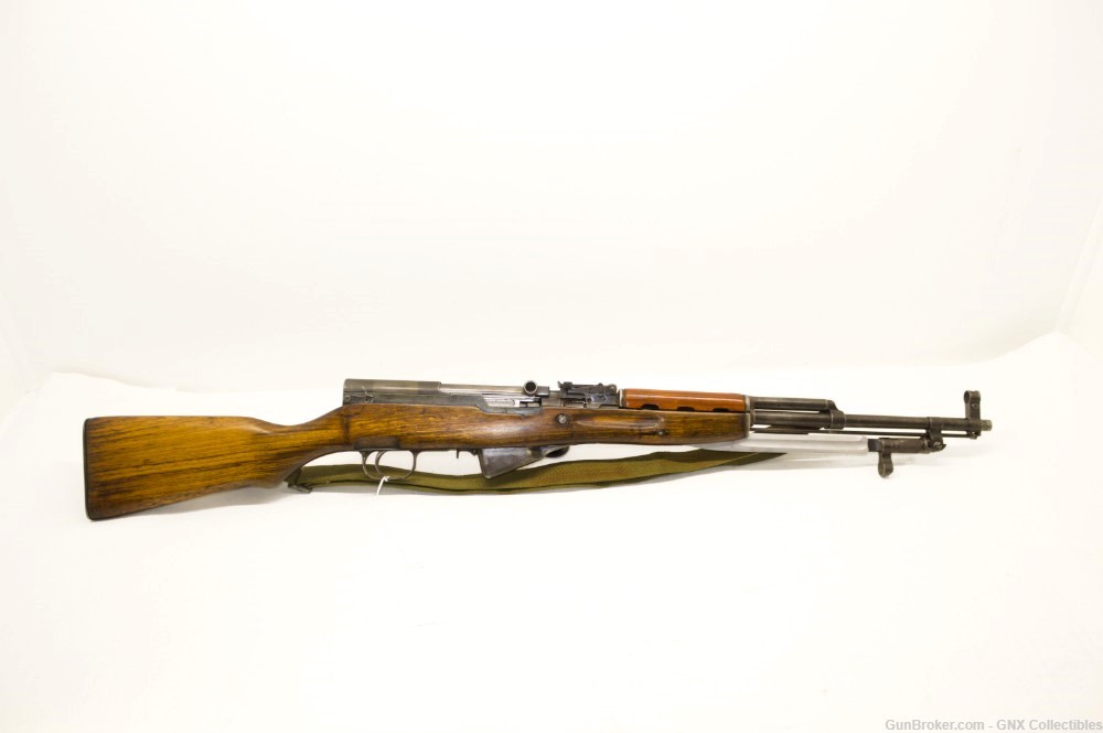 SHARP Early 1962 Chinese SKS w/ Early Milled Parts and Blade Bayonet -img-0
