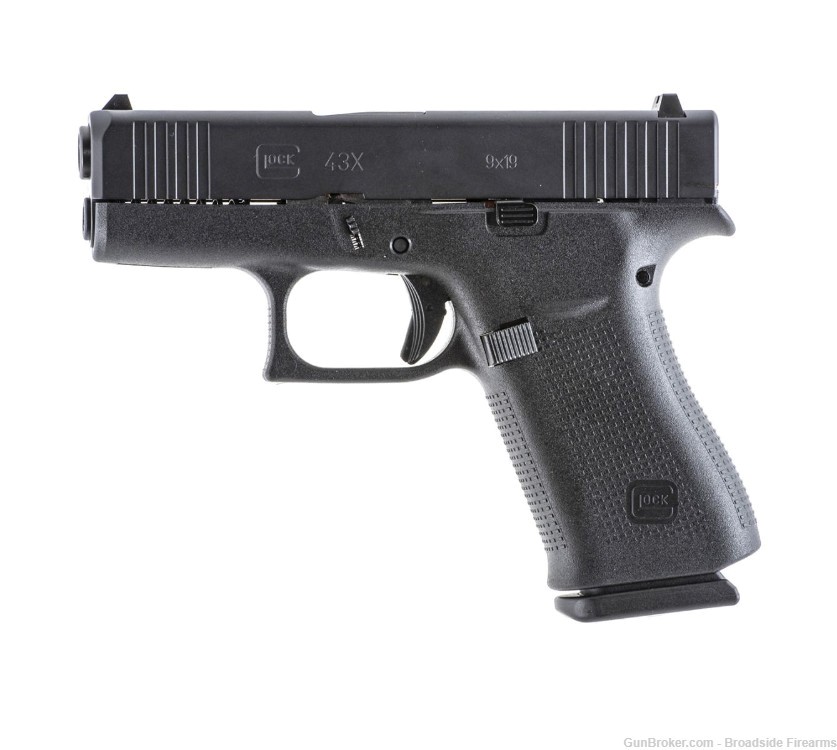 Glock 43X 9mm Subcompact Black NIB-img-1