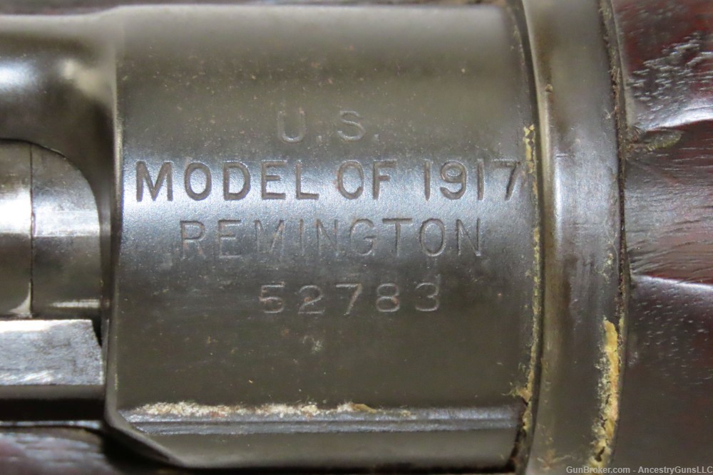 1918 WORLD WAR I REMINGTON U.S. M1917 Bolt Action C&R MILITARY Rifle .30-06-img-7