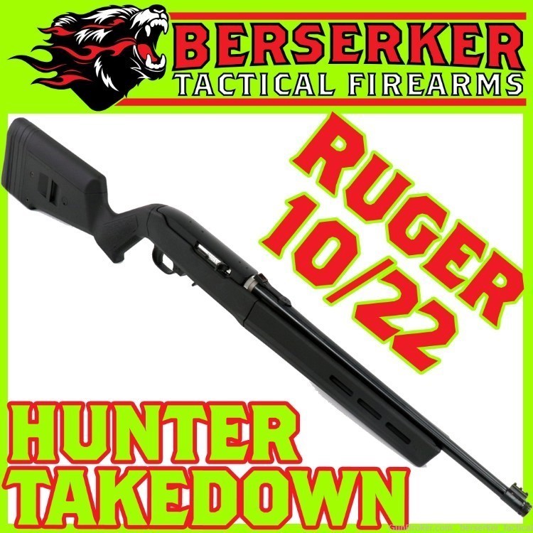 RUGER TALO 10/22 Magpul Hunter Takedown 16.4" threaded 10+1 FREE SHIPPING!-img-0