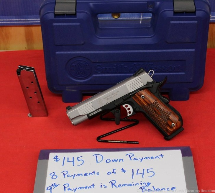 Smith & Wesson, 1911SC E-Series, .45 acp, New, LAYAWAY TODAY Up to 270 Days-img-0