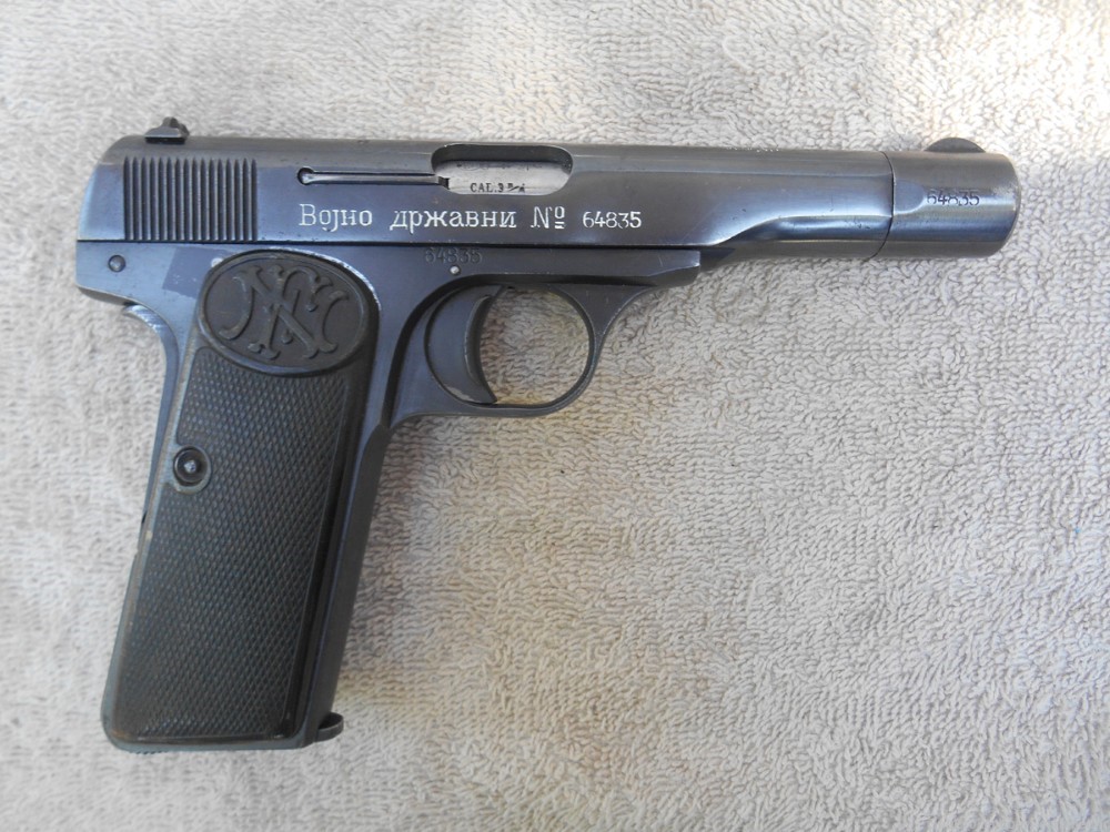 Scarce Fabrique Nationale(FN) M1922 Serbian (Yugoslavian) Contract Pistol -img-1