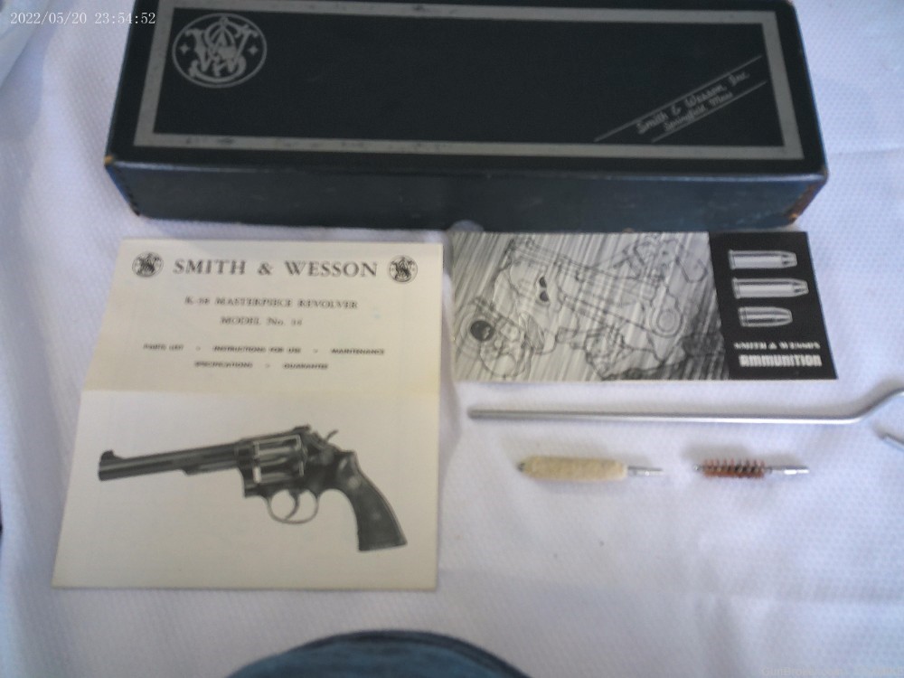 Smith & Wesson Model 14-3 Target Masterpiece, .38 Special, 8 3/8" Barrel-img-38