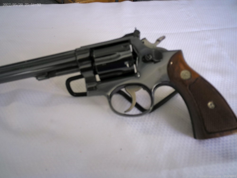 Smith & Wesson Model 14-3 Target Masterpiece, .38 Special, 8 3/8" Barrel-img-6