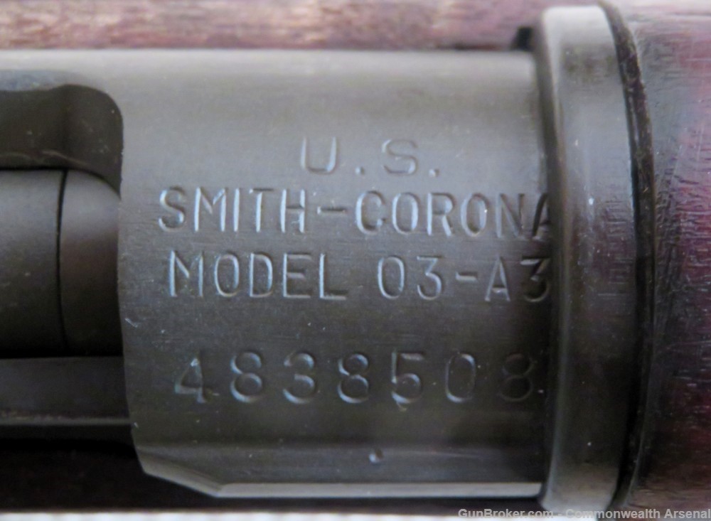WW2 US M-1903A3 .30-06 Springfield Rifle 03-A3 Smith Corona 1943-img-30