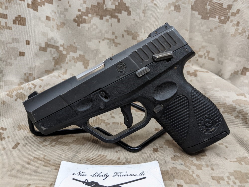 Taurus PT-709 Slim 9MM Pistol USED 1-7rd, Evidence Tag on Box-img-0